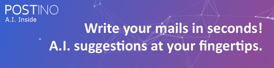 Postino email. Powered by A.A.