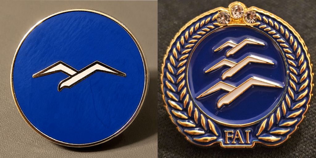 Gliding badges – when a small pin carries hundreds of kilometers behind it