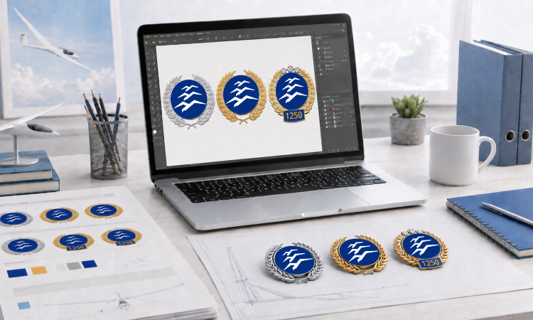 A Shared Visual Language for Gliding’s Historic Performance Badges